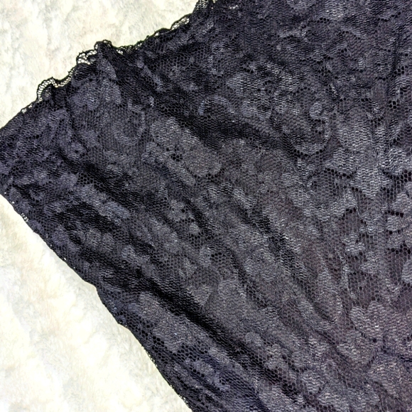 Boohoo Lulu Lace Bandeau Skater Dress - Picture 10 of 10